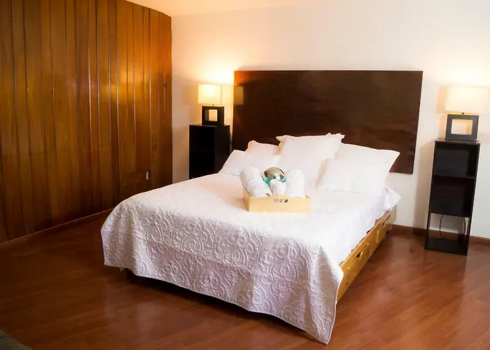 1c, Balcon, Garden House, Welcome To San Angel *