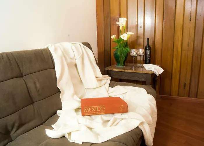 1c, Balcon, Garden House, Welcome To San Angel